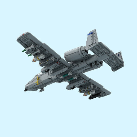 MOC - 234812 A - 10 Thunderbolt II/Warthog Klemmbausteine - LesDiy - Klemmbausteine