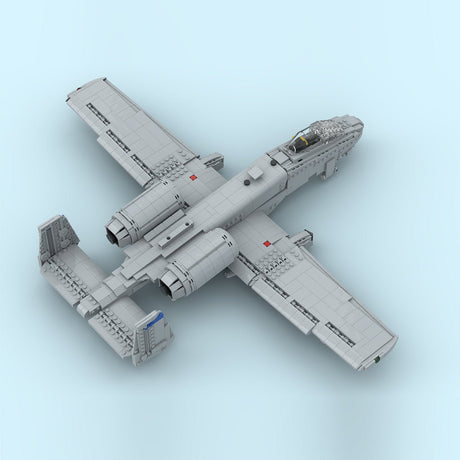 MOC - 234812 A - 10 Thunderbolt II/Warthog Klemmbausteine - LesDiy - Klemmbausteine