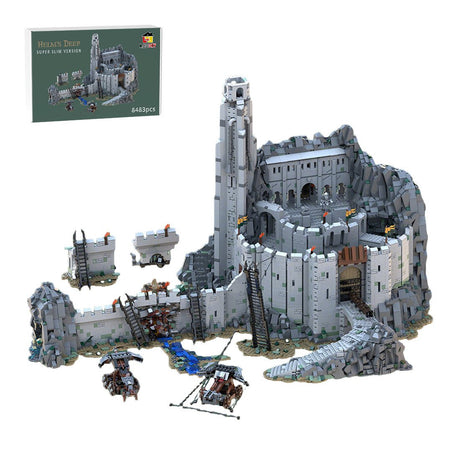 MOC - 234842 Helm's Deep - the ultimate MOD - SUPER SLIM version Klemmbausteine - LesDiy - Klemmbausteine