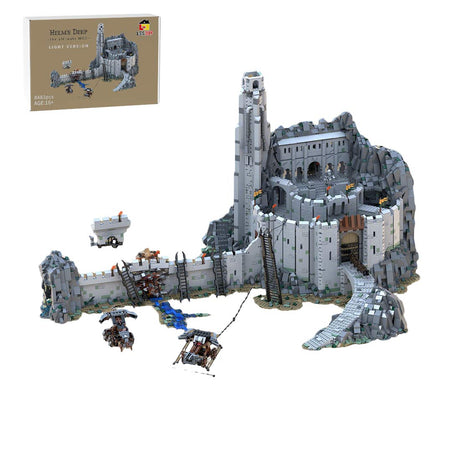 MOC - 234842Helm's Deep - the ultimate MOD - SUPER SLIM version(Lite Version) Klemmbausteine - LesDiy - Klemmbausteine