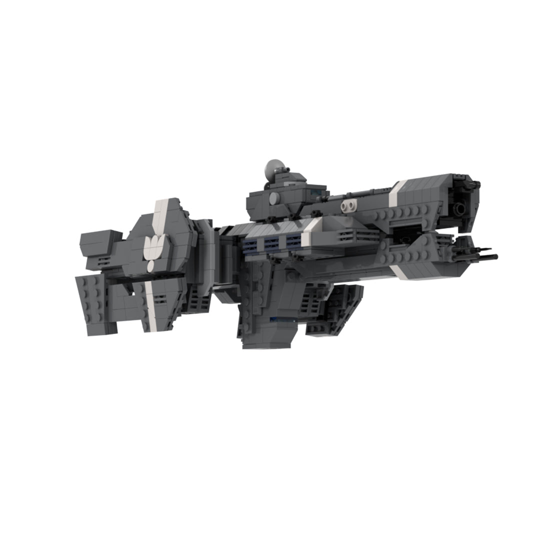 MOC - 234859 Paris - class heavy Frigate - UNSC Gettysburg Klemmbausteine - LesDiy - Klemmbausteine