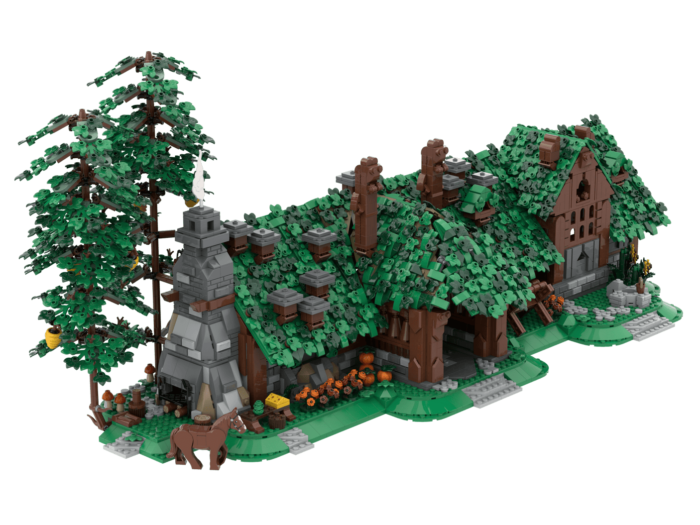 MOC - 235190 UCS The House of Beorn Klemmbausteine - LesDiy - Klemmbausteine