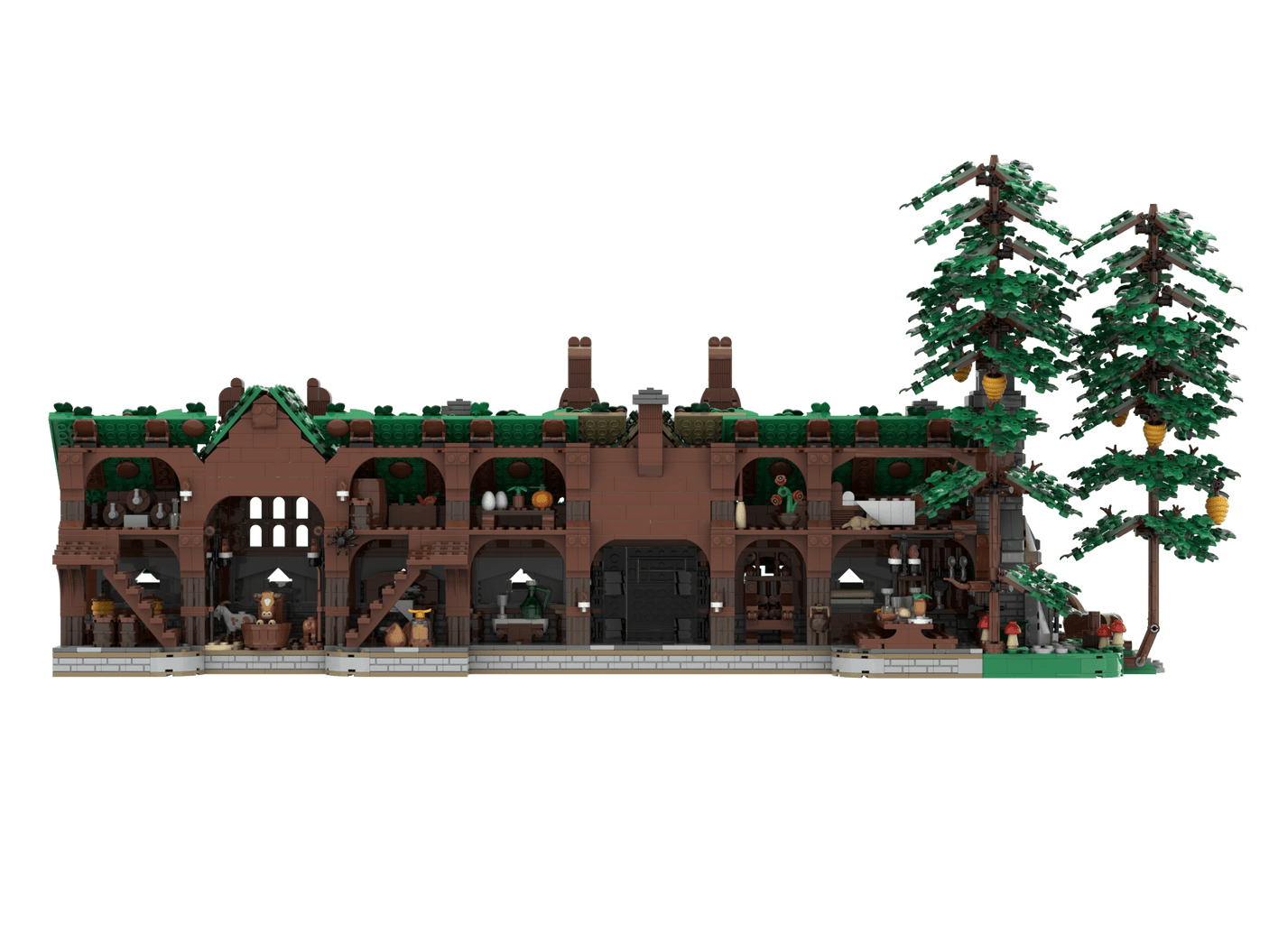 MOC - 235190 UCS The House of Beorn Klemmbausteine - LesDiy - Klemmbausteine