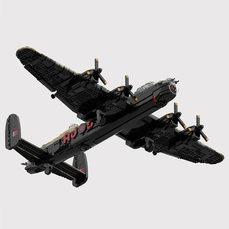 MOC - 235567 Avro Lancaster Klemmbausteine - LesDiy - Klemmbausteine