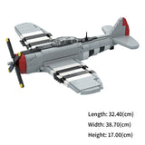 MOC - 235642 P - 47 ThunderboltSet Klemmbausteine - LesDiy - Klemmbausteine