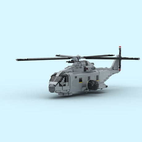 MOC - 236058 AgustaWestland AW - 101 Merlin Klemmbausteine - LesDiy - Klemmbausteine