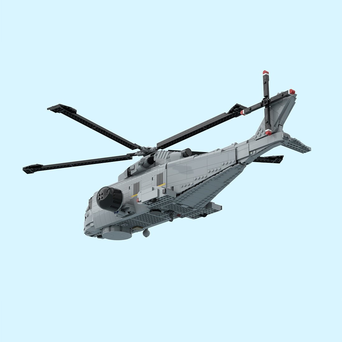 MOC - 236058 AgustaWestland AW - 101 Merlin Klemmbausteine - LesDiy - Klemmbausteine