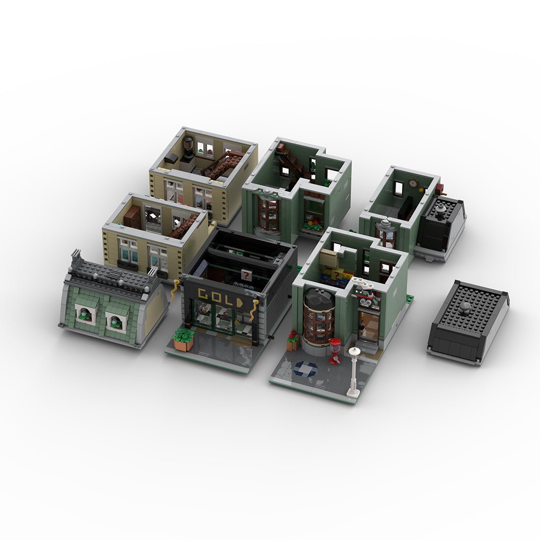 MOC - 236554 Jewellery and Toy shop Klemmbausteine - LesDiy - Klemmbausteine