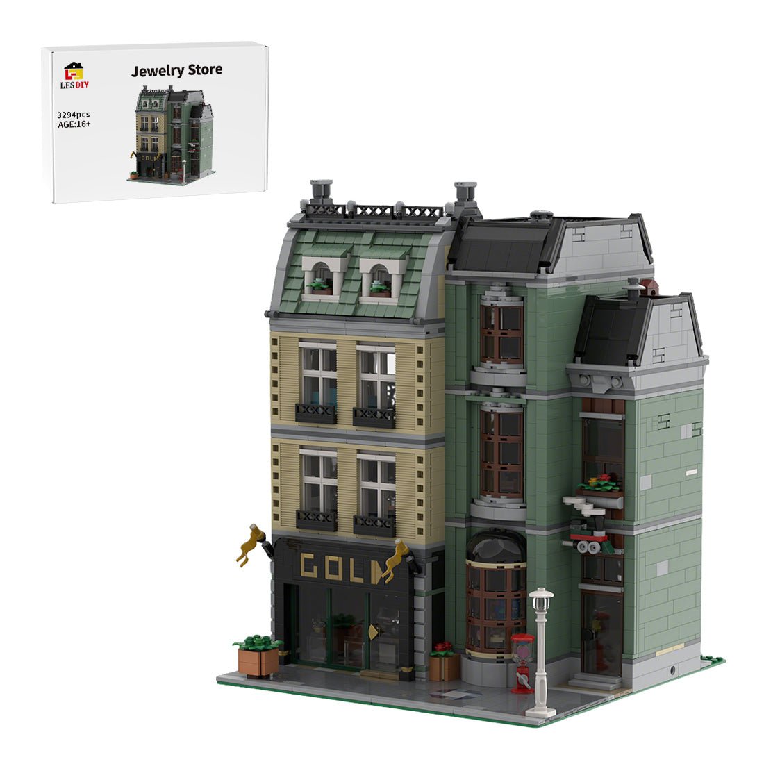 MOC - 236554 Jewellery and Toy shop Klemmbausteine - LesDiy - Klemmbausteine