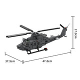 MOC - 236742 Bell 412 | International Multirole Helicopter Klemmbausteine - LesDiy - Klemmbausteine