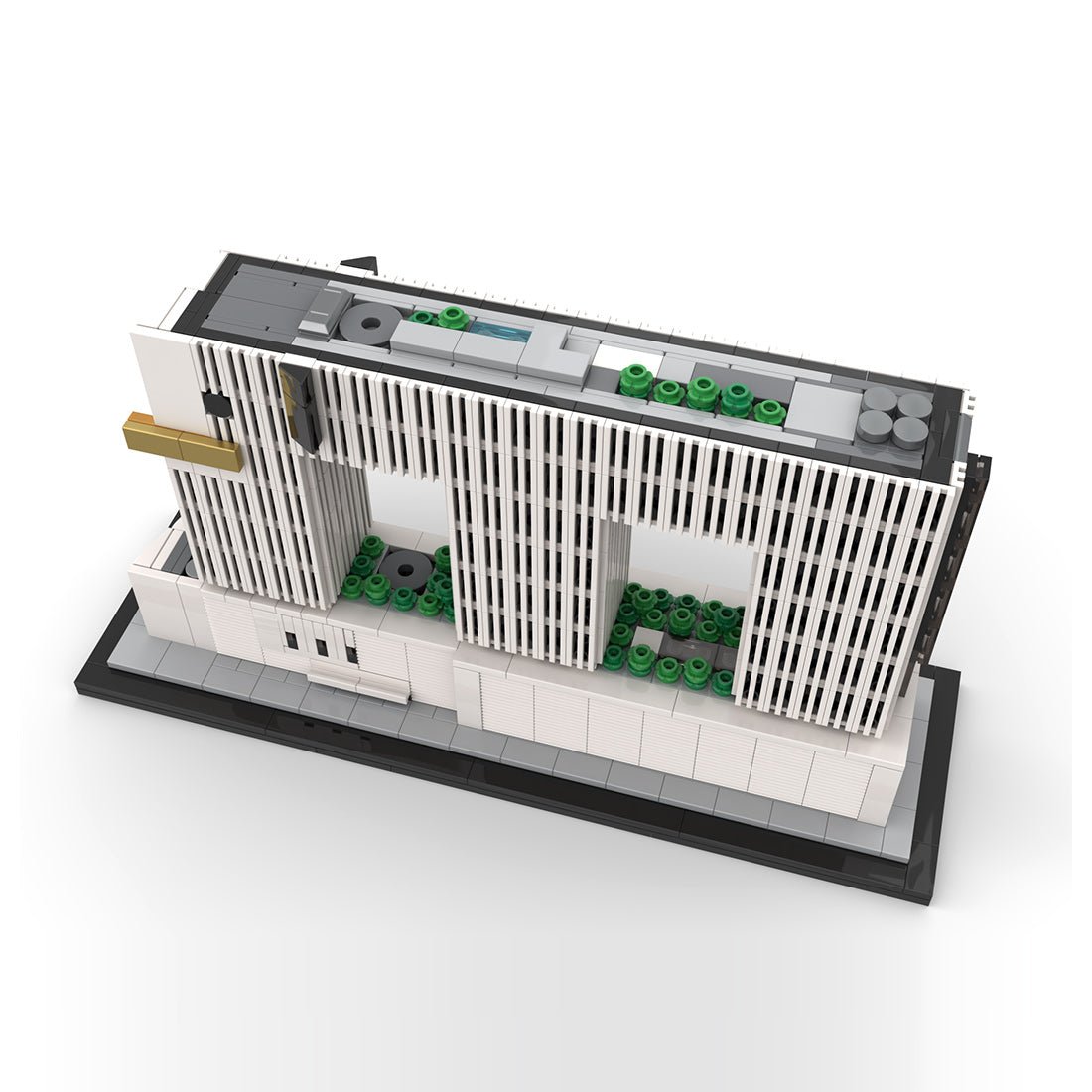 MOC - 237294 Elephant Building 1:800 Scale Klemmbausteine - LesDiy - Klemmbausteine