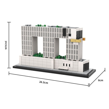MOC - 237294 Elephant Building 1:800 Scale Klemmbausteine - LesDiy - Klemmbausteine