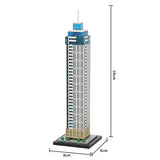 MOC - 237330 De Zalmhaven I 1:800 Scale Klemmbausteine - LesDiy - Klemmbausteine