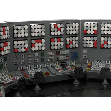 MOC-237883 SW-Diorama: Kontrollraum für den Superlaser-Beschuss auf dem Todesstern (MOC) Klemmbausteine-LesDiy-Klemmbausteine
