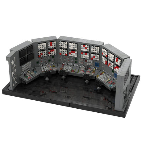 MOC-237883 SW-Diorama: Kontrollraum für den Superlaser-Beschuss auf dem Todesstern (MOC) Klemmbausteine-LesDiy-Klemmbausteine