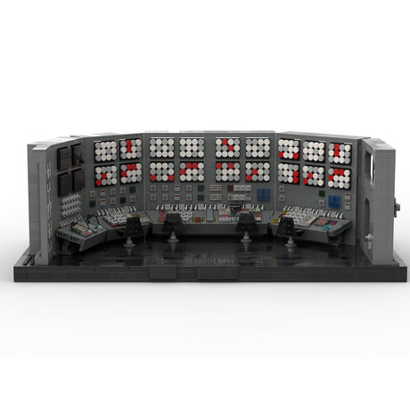 MOC-237883 SW-Diorama: Kontrollraum für den Superlaser-Beschuss auf dem Todesstern (MOC) Klemmbausteine-LesDiy-Klemmbausteine