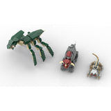 MOC-237920 SW Episode 2 Geonosian Arena Petranaki / Geonosis Beasts ( Acklay , Reek , Nexu ) Klemmbausteine-LesDiy-Klemmbausteine