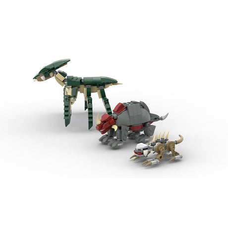 MOC-237920 SW Episode 2 Geonosian Arena Petranaki / Geonosis Beasts ( Acklay , Reek , Nexu ) Klemmbausteine-LesDiy-Klemmbausteine
