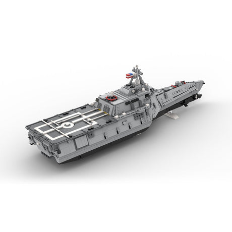 MOC - 238311 USS Independence (LCS - 2) Klemmbausteine - LesDiy - Klemmbausteine