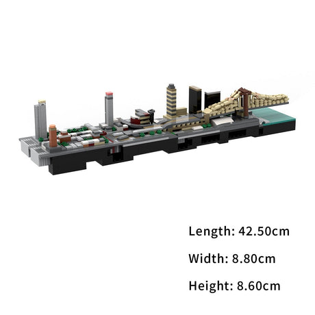 MOC - 238464 1/2000 Scale Upper East Side (below 61st Street) - NYC Klemmbausteine - LesDiy - Klemmbausteine