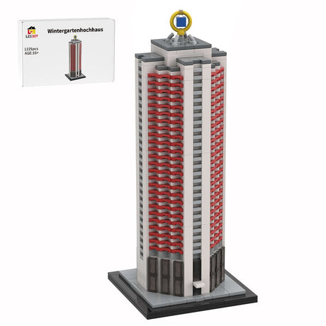 MOC - 238846 Wintergartenhochhaus, Leipzig, Germany Klemmbausteine - LesDiy - Klemmbausteine