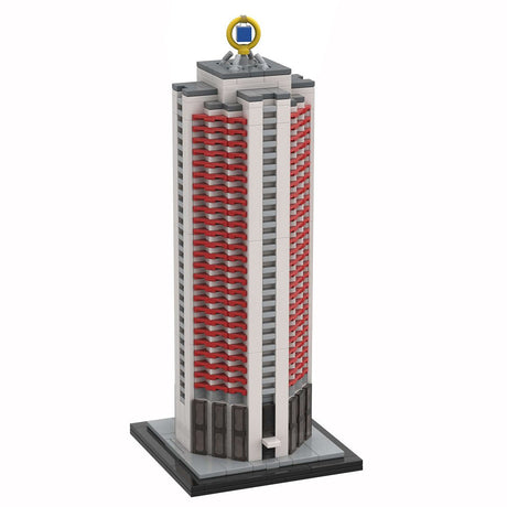 MOC - 238846 Wintergartenhochhaus, Leipzig, Germany Klemmbausteine - LesDiy - Klemmbausteine