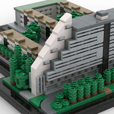 MOC - 238846 Wintergartenhochhaus, Leipzig, Germany Klemmbausteine - LesDiy - Klemmbausteine