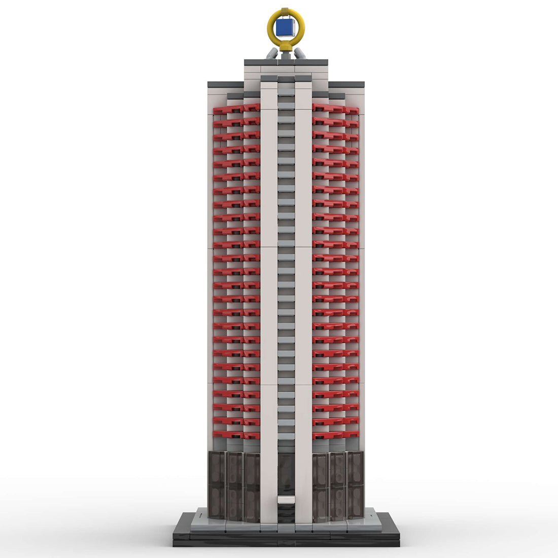 MOC - 238846 Wintergartenhochhaus, Leipzig, Germany Klemmbausteine - LesDiy - Klemmbausteine