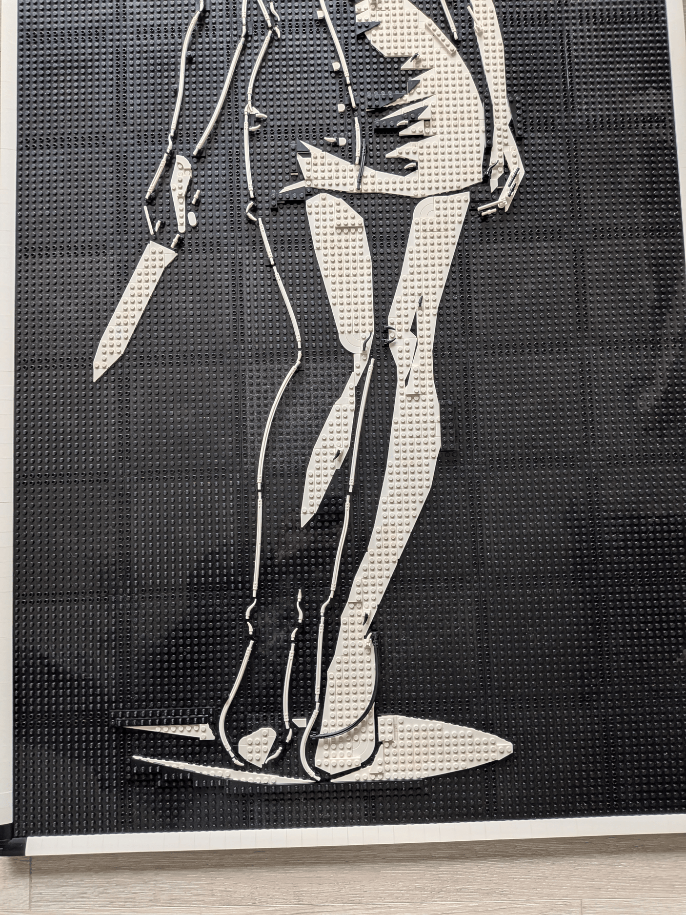 MOC - 238853 art relief of a female horror character Klemmbausteine - LesDiy - Klemmbausteine