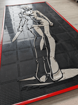 MOC - 238853 art relief of a female horror character Klemmbausteine - LesDiy - Klemmbausteine