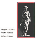 MOC - 238853 art relief of a female horror character Klemmbausteine - LesDiy - Klemmbausteine