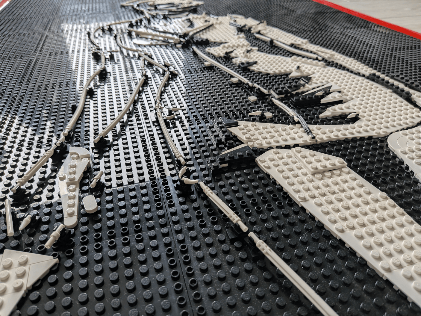 MOC - 238853 art relief of a female horror character Klemmbausteine - LesDiy - Klemmbausteine