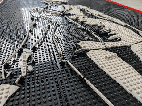 MOC - 238853 art relief of a female horror character Klemmbausteine - LesDiy - Klemmbausteine