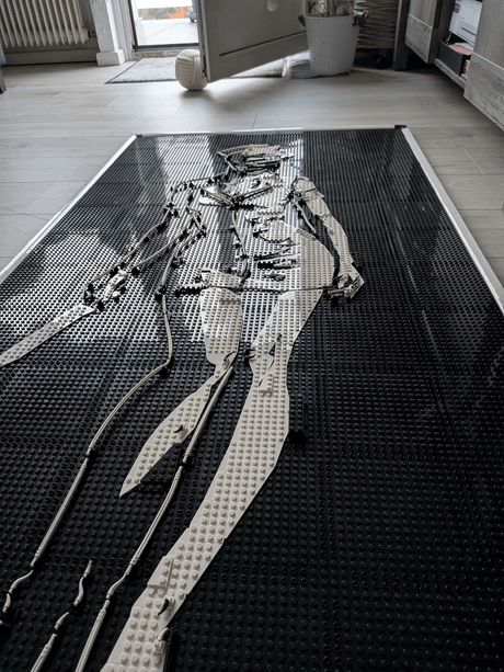 MOC - 238853 art relief of a female horror character Klemmbausteine - LesDiy - Klemmbausteine