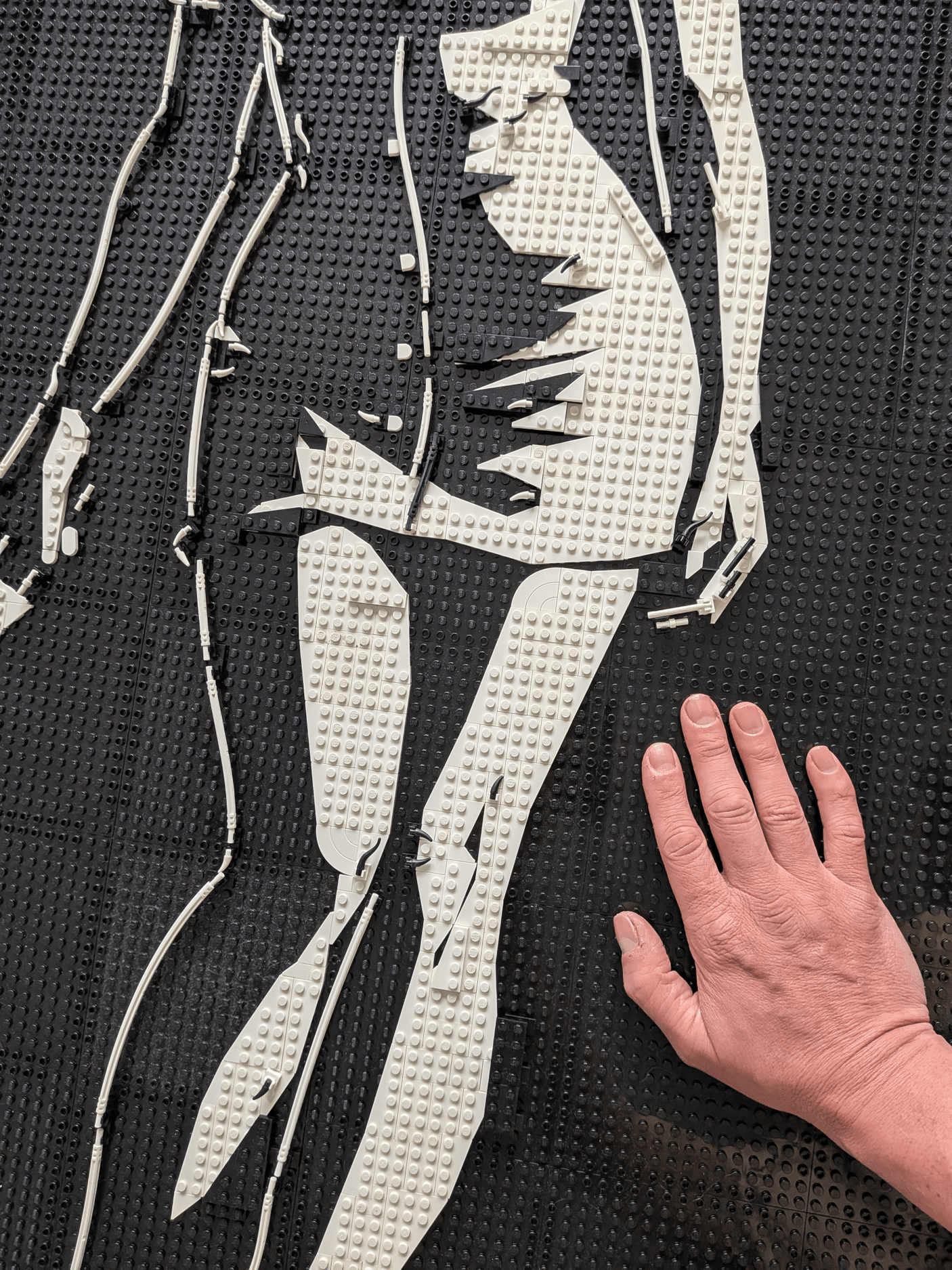 MOC - 238853 art relief of a female horror character Klemmbausteine - LesDiy - Klemmbausteine