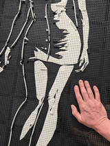 MOC - 238853 art relief of a female horror character Klemmbausteine - LesDiy - Klemmbausteine