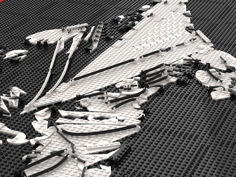 MOC - 238914 art relief of a male horror character Klemmbausteine - LesDiy - Klemmbausteine