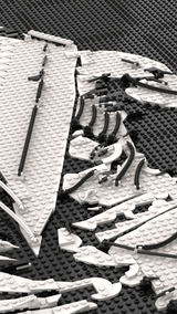 MOC - 238914 art relief of a male horror character Klemmbausteine - LesDiy - Klemmbausteine