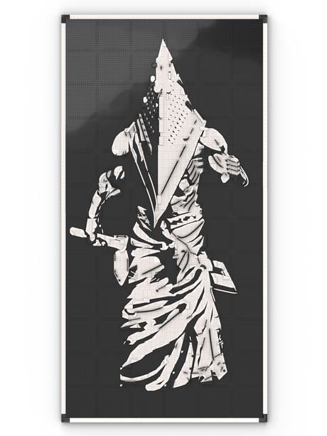 MOC - 238914 art relief of a male horror character Klemmbausteine - LesDiy - Klemmbausteine