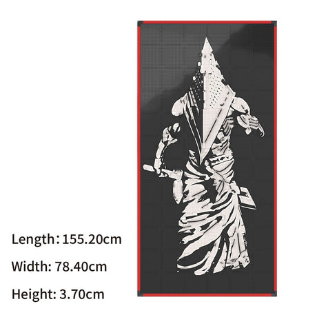 MOC - 238914 art relief of a male horror character Klemmbausteine - LesDiy - Klemmbausteine