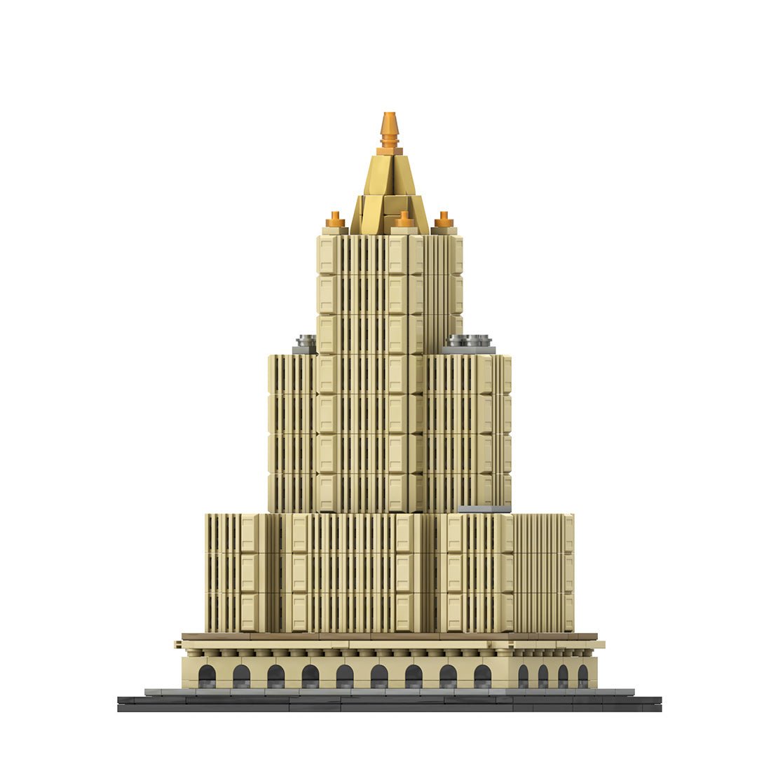 MOC - 239057 New York Life Building 1:800 Scale Klemmbausteine - LesDiy - Klemmbausteine