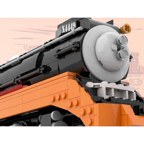 MOC - 239216 Southern Pacific Daylight Klemmbausteine - LesDiy - Klemmbausteine