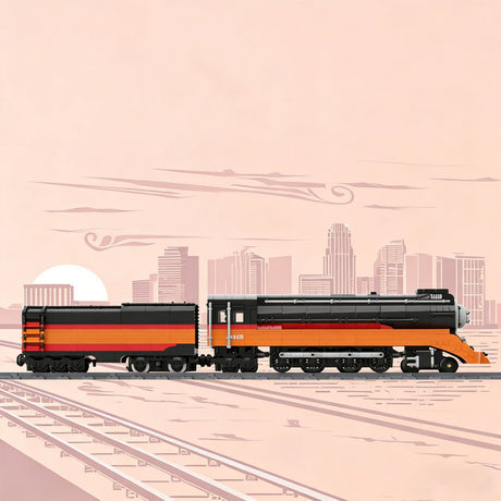 MOC - 239216 Southern Pacific Daylight Klemmbausteine - LesDiy - Klemmbausteine
