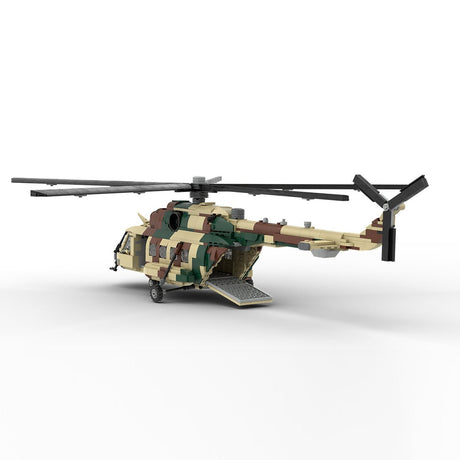 MOC - 239414 MIL Mi - 17 - 1:35 Scale Klemmbausteine(Apricot Yellow) - LesDiy - Klemmbausteine