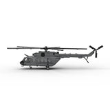 MOC - 239414 MIL Mi - 17 - 1:35 Scale Klemmbausteine(Gray) - LesDiy - Klemmbausteine