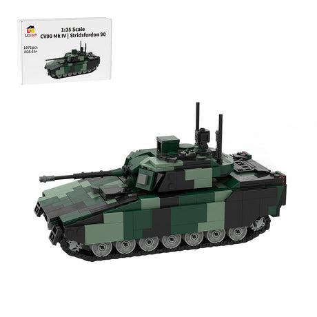 MOC - 240747 CV90 Mk IV | Stridsfordon 90 - 1:35 Klemmbausteine - LesDiy - Klemmbausteine