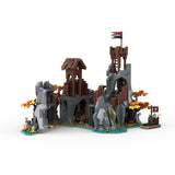 MOC - 241073 The Stronghold of Bandit Gavas Klemmbausteine - LesDiy - Klemmbausteine