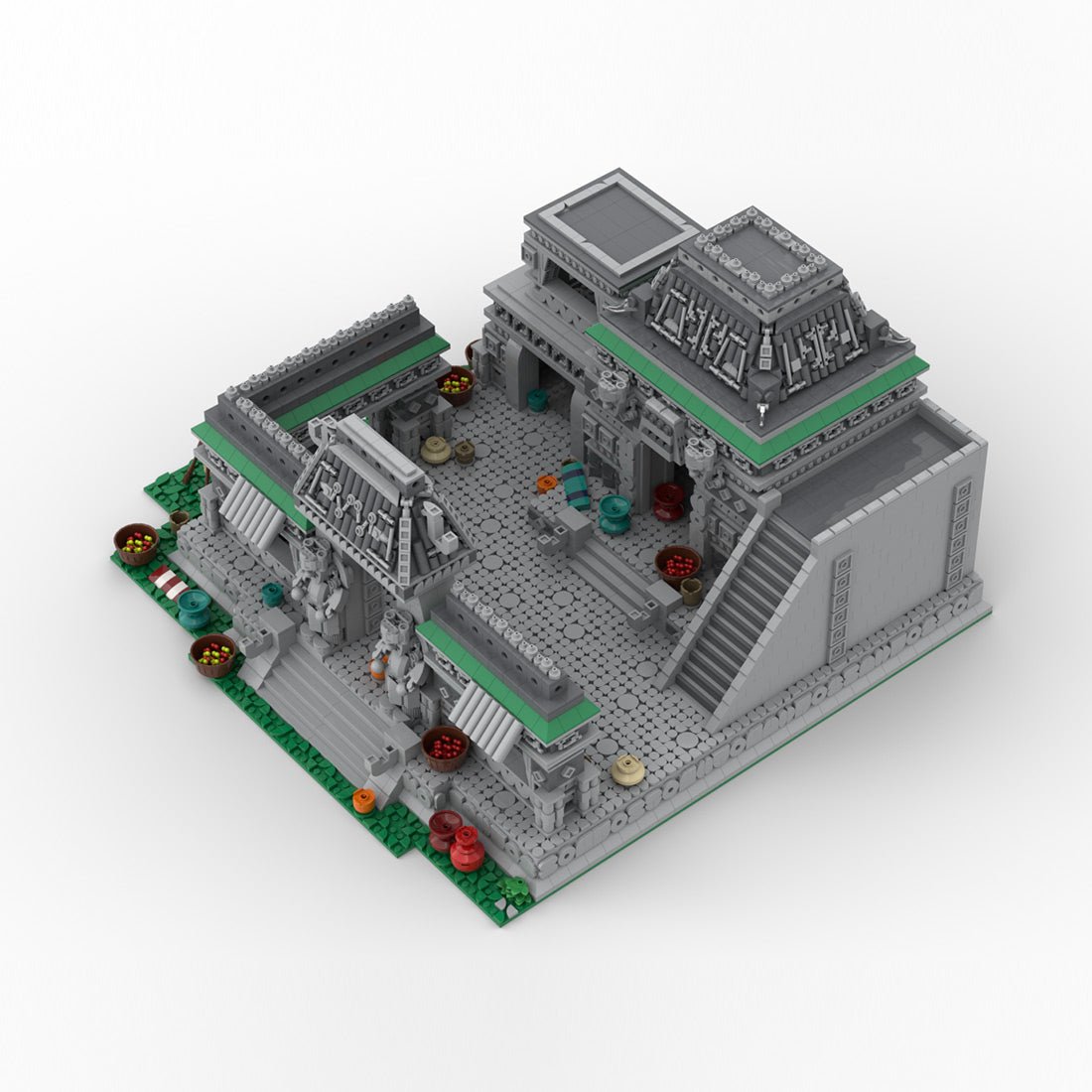 MOC - 241087 Age of Empires - Market (Native American) Klemmbausteine - LesDiy - Klemmbausteine