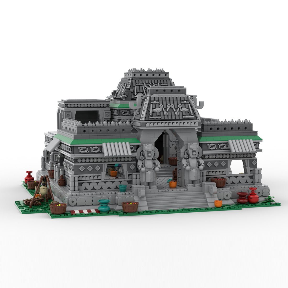 MOC - 241087 Age of Empires - Market (Native American) Klemmbausteine - LesDiy - Klemmbausteine