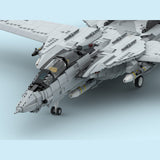 MOC - 241734 F - 14 Tomcat Klemmbausteine - LesDiy - Klemmbausteine